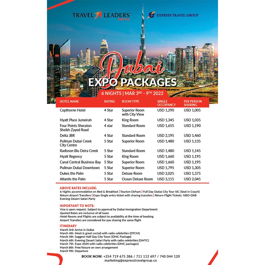 Dubai Expo Package Offer